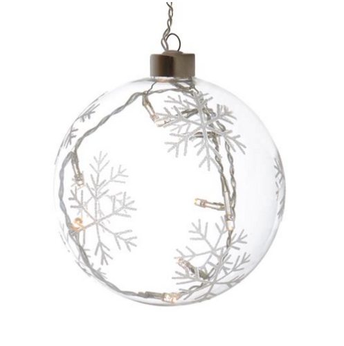 Wholesale custom glass transparent Christmas tree Ornaments ball supplier
