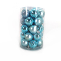 Christmas Hanging Ornament Plastic Ball