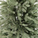 Full 7ft Green PVC PE Christmas Tree with Metal Stand for Indoor and Outdoor Use
