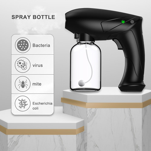 Hot Sell Cheap Price Home Office Car Handheld Rechargeable Atomizer Fogger Portable Nano Disinfection Steam Gun