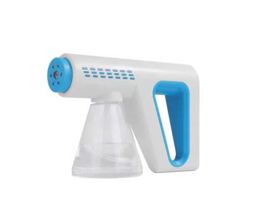 Electric Atomization Alchohol Fogger Disinfectan Blu Ray Sprey Uv Nano Spray Mist Gun