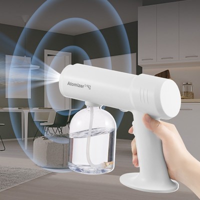 Protable Automatic Atomizer Spray Disinfect Uv Steam Sprayer Guns With 500ml Bottle