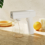 K6X 380ML Electric Cordless Disinfection Sprayer Handheld Portable USB Rechargeable Nano Atomizer Disinfection Steam Spray Gun