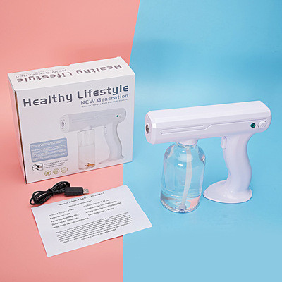 Wireless Pistolet De Desinfection Spyra Atomizer Electric Sprayer Gun Fog Blue Spray