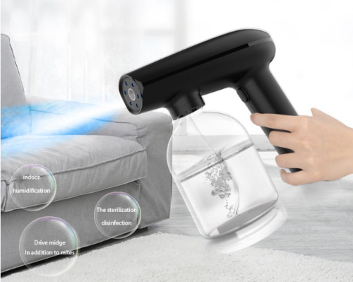 Electric Battery Fogging Spray Atomizer Spay Pistolet Pulverisateur Sprayer Nano Gun