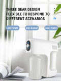 Wireless Blue Light Disinfection Gun Machine Atomization Nano Spray Gun Disinfectants