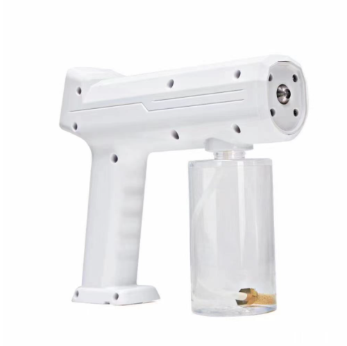 Electric Wireless Fogger Nano Sprayer Machine Blue Light Alcohol Disinfection Steam Atomizer Nano Mist Spray Gun