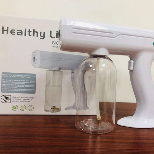 Sterilizer Cordless Rechargeable Blu ray Sanitizing Nano Spray Gun