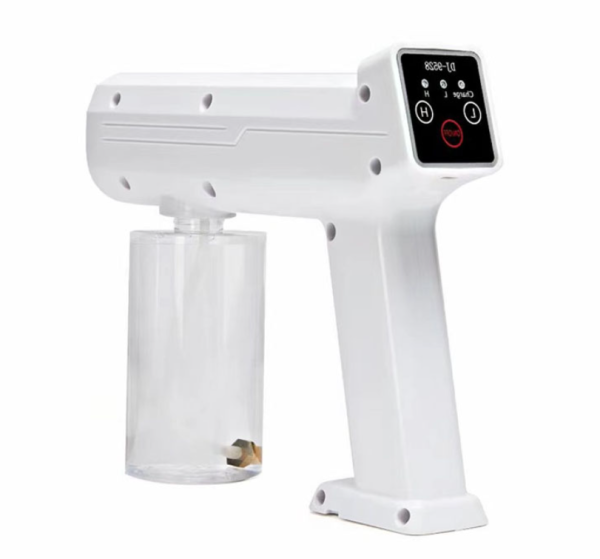 Electric Wireless Fogger Nano Sprayer Machine Blue Light Alcohol Disinfection Steam Atomizer Nano Mist Spray Gun