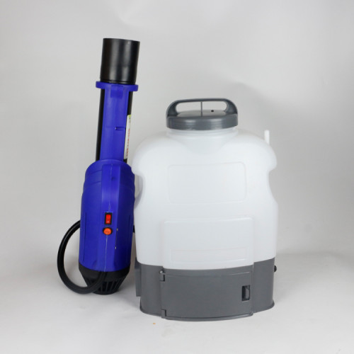 Ulv Fogger Battery Power Pressure Sprayer Lithium Whit Outside Fan Mist Portable Electric Sanitizer