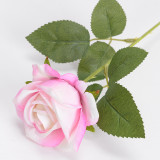 2021wholesale Wedding home decoration artificial flower bride holding flowers single acacia velvet rose