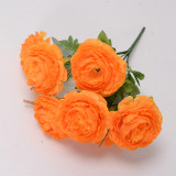 The factory wholesale seven seven head of foreign peony bouquet artificial flower wedding hotel props row modeling