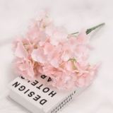 Factory wholesale simulation hydrangea artificial flower wedding decoration preserved hydrangea and flower arrangement