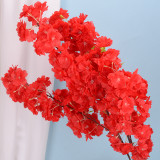 Artificial Sakura Cherry Blossom Branch Centerpiece Cherry Blossoms Decorative Tree Branches For Sale