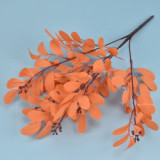 2021 Factory Supply Popular Fashion Wedding Home Diy Decoration Multicolor Simulated Jujube Leaves