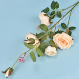 2021 Manufacturer Spot Wedding Decoration China Artificial Flowers Multicolor Simulated Big Rose