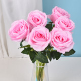 High Quality Silk Cloth Artificial Real Touch Rose Flowers For Wedding  Bouquet Outdoor Artificial Flower Rose