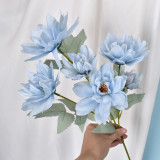 2021New Design Wholesale Artificial Wedding Decoration Flower Bouquet Multicolor Simulated Chinese Herbaceous Peony