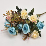 2021 manufacturers direct wholesale home decoration Simulated artificial flower 21 diamond rose