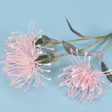 Hot Selling Plastic Long Life Chrysanthemum Photo Props Indoor Home Wedding Decoration High Quality Artificial Flowers