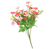 Factory Wholesale Table Top Decoration Plastic Flower Multicolor Beautiful Wedding Decoration Flowers Artificial Home