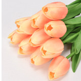 Factory Custom Cheap Wholesale wedding Artificial Flowers Decoration tulip bouquet Flowers Artificial Home Decorative