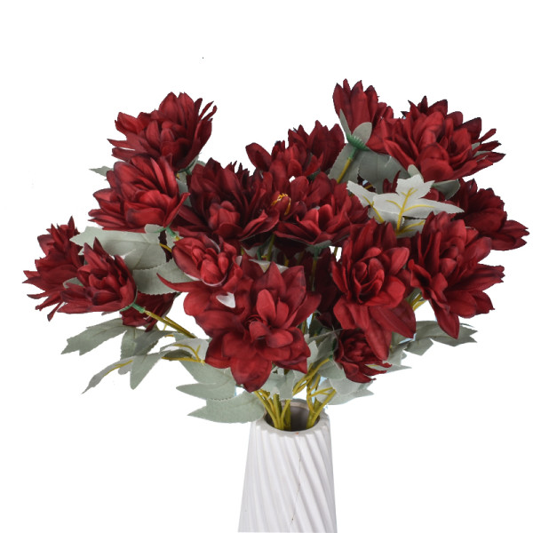 2021New Design Wholesale Artificial Wedding Decoration Flower Bouquet Multicolor Simulated Chinese Herbaceous Peony