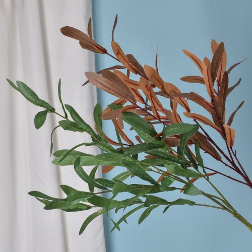 2021wedding decoration leaves and flowers for home table decoration hotel photography props venueArtificial plant olive leaf