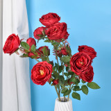 Hot Selling Flower Centerpieces For Wedding Decoration Artificial Decorative Flowers Simulated Small Rose