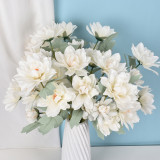 2021New Design Wholesale Artificial Wedding Decoration Flower Bouquet Multicolor Simulated Chinese Herbaceous Peony