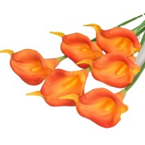 PU calla lily flower mini artificial flower wedding holding home decoration floral arrangement