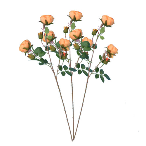 Hot Selling Flower Centerpieces For Wedding Decoration Artificial Decorative Flowers Simulated Small Rose