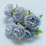 Manufacturers Supply Real Touch Flowers Artificial Peony  Silk Flower Decoration Beautiful Peony Flowers Artificial Wholesale