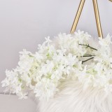 Simulation cherry tree with artificial white wedding props decoration factory wholesale