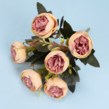 2021 Factory Direct Sales Cheap Wholesale Artificial Flowers Decorative 8 Colors Simulated Peony