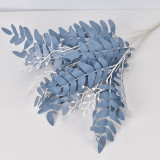 Home decoration 5 Robinia pseudoacacia leaves artificial leaf bouquet factory wholesale