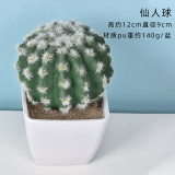 2021Antique Emulation Cactus Plant Pot Simulation Desert Plant Artificial Succulent Potted Plant For Store Decoration