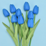 Factory Direct Sales Artificial Decorative Flowers Multicolor Flowers Decoration Simulated Tulip