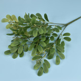 2021 Factory Supply Popular Fashion Wedding Home Diy Decoration Multicolor Simulated Jujube Leaves