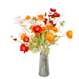 2021Manufacturer wholesale wedding silk flower materials props decoration banquet hotel decoration corn poppy