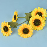 2021 For Home DecorationThe New Listing Decorative  Artificial Flower Sunflower