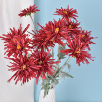 New Arrival Fashion Home Decor Cheap Simulated Crabbit Chrysanthemum Decorative Artificial Flower