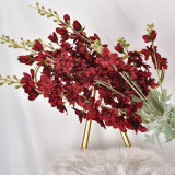 Simulation flower 2 forked delphinium wedding hall decoration display silk flower wholesale