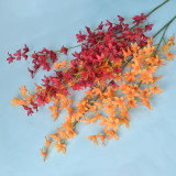 simulation flower dancing orchid silk flower artificial flower home wedding decoration soft ceiling Oncidium