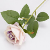 2021wholesale Wedding home decoration artificial flower bride holding flowers single acacia velvet rose