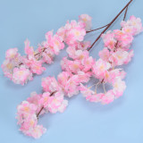Artificial Sakura Cherry Blossom Branch Centerpiece Cherry Blossoms Decorative Tree Branches For Sale