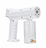 DJ9528 Rechargeable Sanitizer Alcohol Spray Blue Light Mini Disinfection Steam Nano Spray Gun Machine