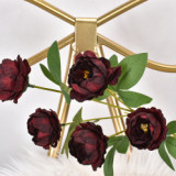 Six exquisite peony wedding simulation flower wedding hall road flower arrangement home furnishings photography props