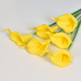 PU calla lily flower mini artificial flower wedding holding home decoration floral arrangement