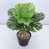 Simulation artificial green plant turtle leaf Nordic style creative simulation green plant potted ornaments decorative crafts